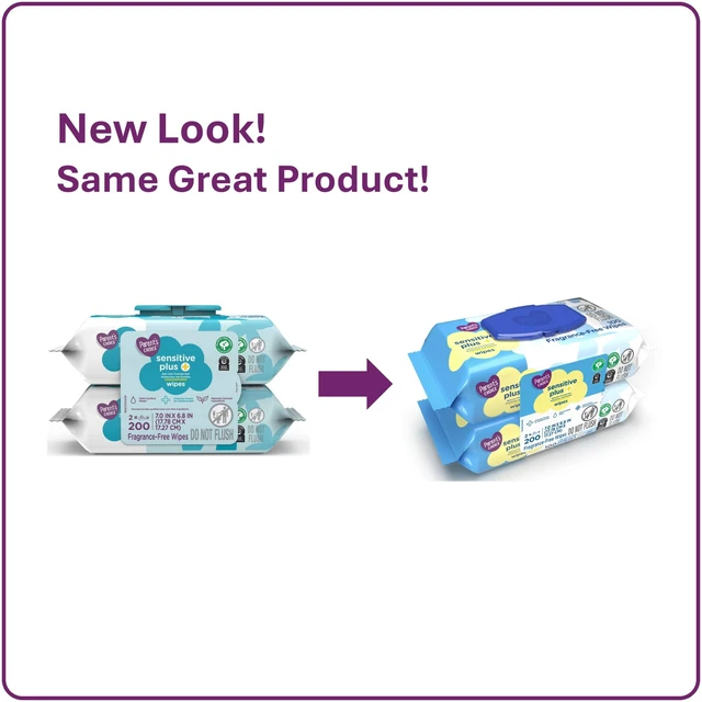 Alt view image 2 of 6 - Parent's Choice Baby Wipes Sensitive Plus, 200 Count