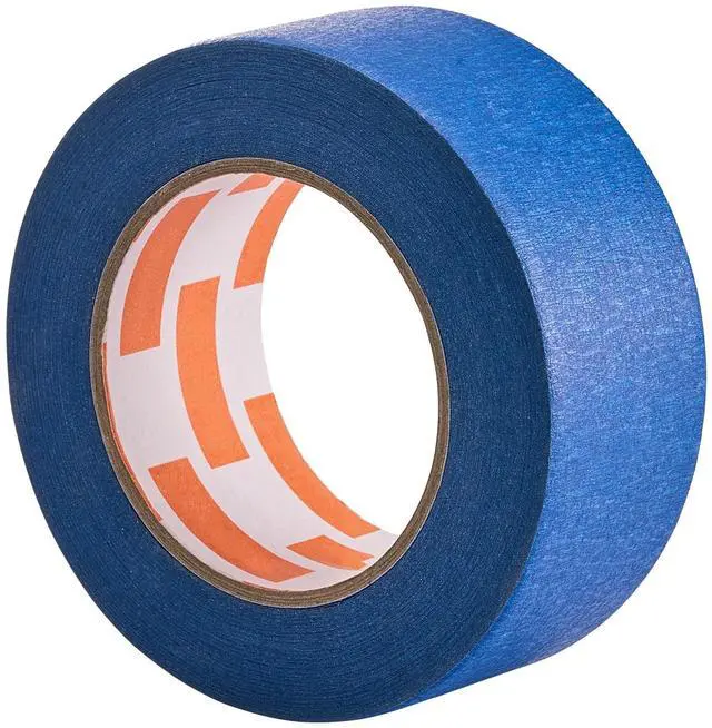 Main image of KFFKFF Blue Painters Tape, 2 Inches Wide (1.88 In x 60 Yds), Pack of 3 Rolls, Ideal for Painting, Edges, Trim, Ceilings, Masking, Surface Protection, Easy Removal, DIY Crafts, Art Projects, Labeling