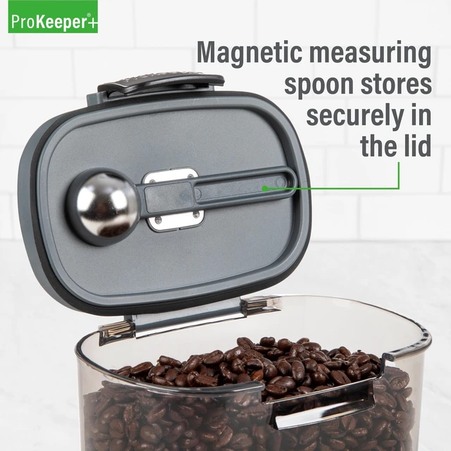 Alt view image 4 of 6 - ProKeeper+ Plastic Airtight Coffee Storage Container, Best for Pantry Organization and Food Storage