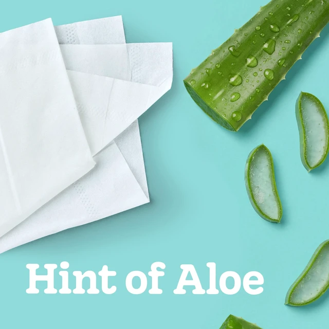 Alt view image 3 of 6 - Kleenex 2-Ply Cooling + Aloe Cube Box Facial Tissues, 4 Pack (200 Total Tissues)