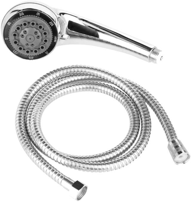 Alt view image 2 of 4 - Bath Bliss 8-Function Shower Head and Cord