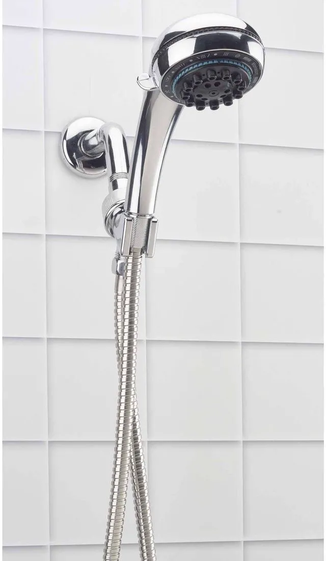 Alt view image 3 of 4 - Bath Bliss 8-Function Shower Head and Cord
