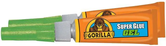 Alt view image 5 of 5 - Gorilla Clear Super Glue Gel, 2 Mini Tubes, 3g