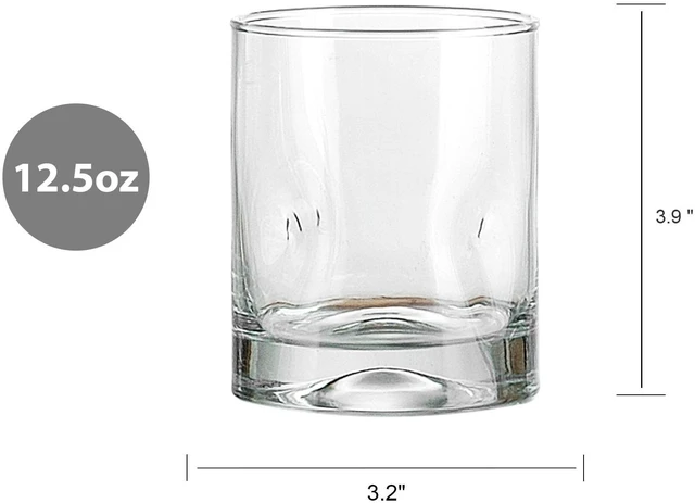 Alt view image 2 of 4 - Better Homes & Gardens Lyra 12.5 oz Glass Drinkware Set, 4-Piece