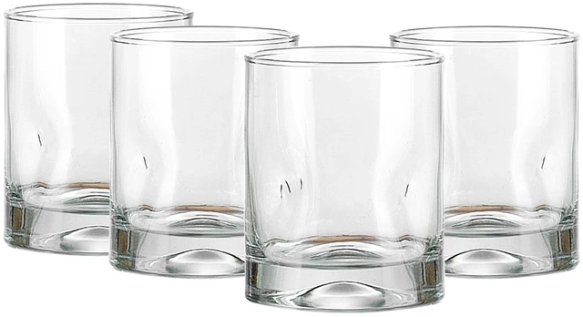 Alt view image 3 of 4 - Better Homes & Gardens Lyra 12.5 oz Glass Drinkware Set, 4-Piece