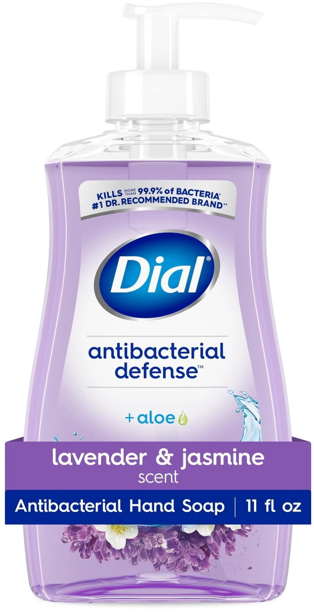 Alt view image 2 of 4 - Dial Antibacterial Defense Lavender & Jasmine Liquid Hand Soap, 2 Pack, 11 fl oz
