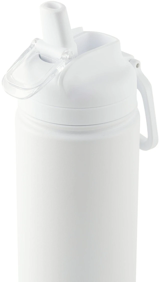 Alt view image 5 of 6 - Mainstays 24 oz Stainless Steel Sip Water Bottle, White