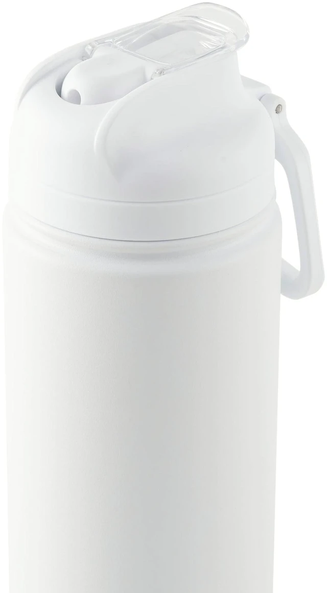 Alt view image 3 of 6 - Mainstays 24 oz Stainless Steel Sip Water Bottle, White