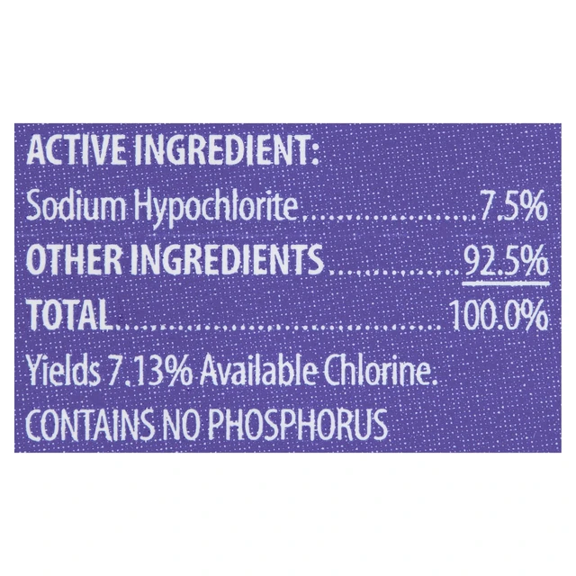 Alt view image 4 of 7 - Great Value Concentrated Liquid Bleach, 121 fl oz