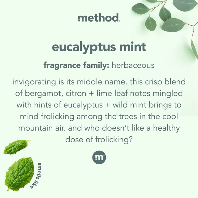 Alt view image 5 of 7 - Method Daily Shower Spray Cleaner Refill Eucalyptus Mint 68 fl oz