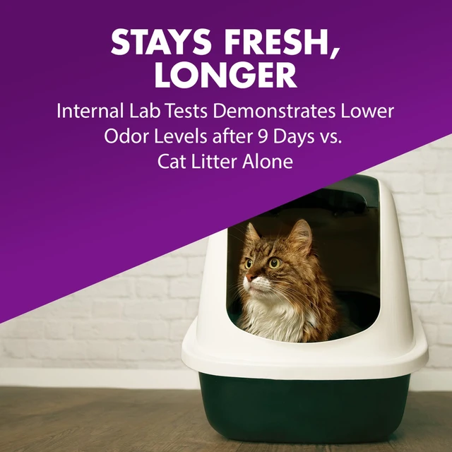 Alt view image 4 of 6 - Arm & Hammer Double Duty Cat Litter Deodorizer and Pet Odor Eliminator, 33oz Box