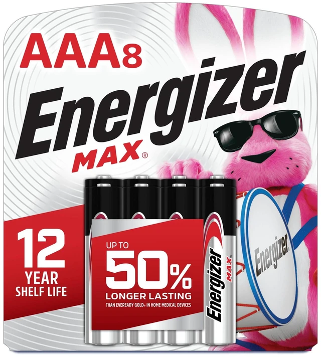 Main image of Energizer MAX AAA Alkaline Batteries (8 Pack)