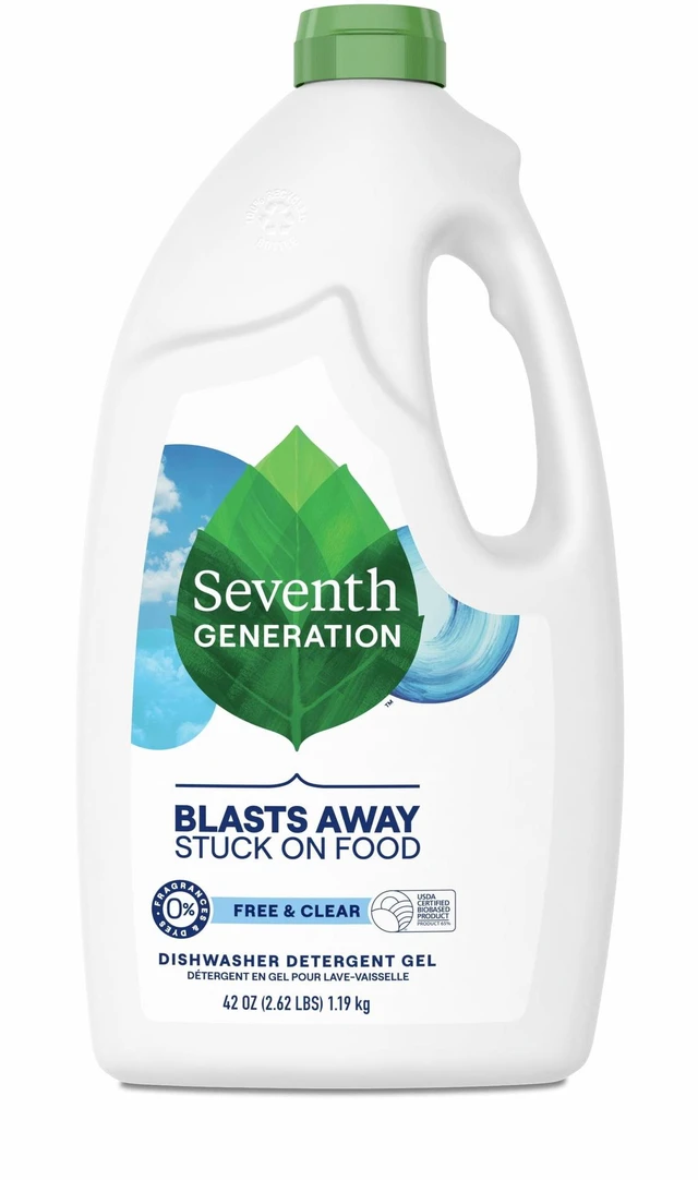 Main image of Seventh Generation Liquid Dishwasher Detergent Free and Clear Scent 42fl oz