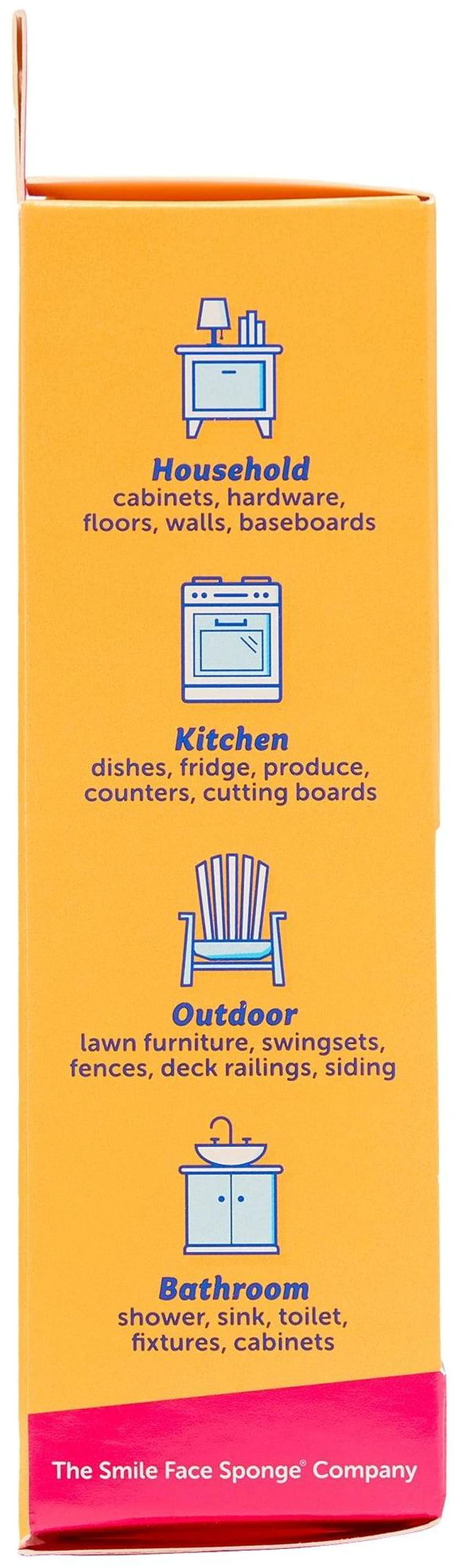 Alt view image 5 of 5 - Scrub Daddy Scrub Mommy Dual-Sided Scratch-Free Dish Scrubber Sponge, Kitchen and Bath Cleaning Supplies