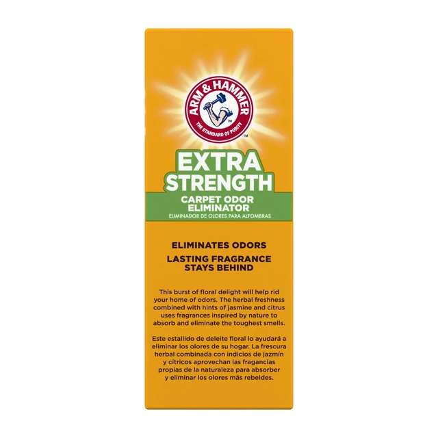 Alt view image 5 of 5 - ARM & HAMMER Extra Strength Carpet Odor Eliminator Powder, Fresh Scent, 30oz, 3Pack