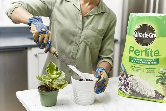Alt view image 2 of 5 - Miracle-Gro Perlite 8qt, Improves Drainage and Aeration in Potting Mixes