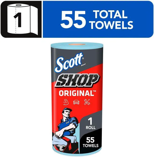 Main image of Scott Original Shop Towels, 55 Towels, Single Roll