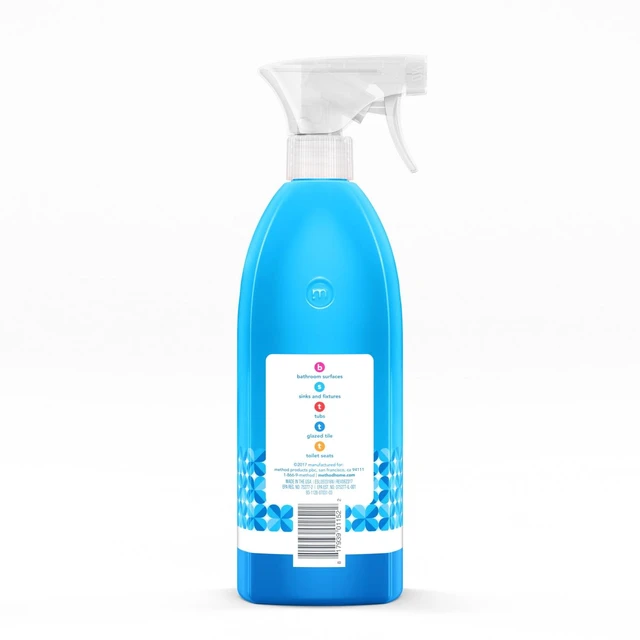 Alt view image 6 of 6 - Method Antibacterial Bathroom Cleaner, Spearmint, 28 fl oz