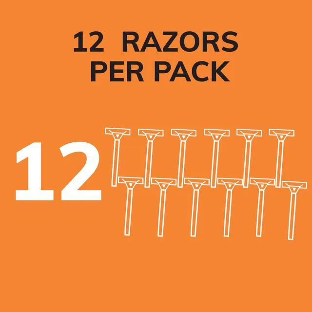Alt view image 5 of 5 - BIC Sensitive Disposable Razors for Men, 1 Blade, 12 Count