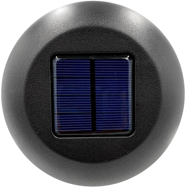 Alt view image 6 of 6 - Mainstays Solar Powered LED Walkway Light, Black Lattice, Glass Lens, 8 Lumens, 1 Light