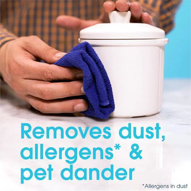 Alt view image 4 of 6 - Pledge Clean It Dust & Allergen Multi Surface Cleaner Spray, Lemon Scent, 9.7 Ounce