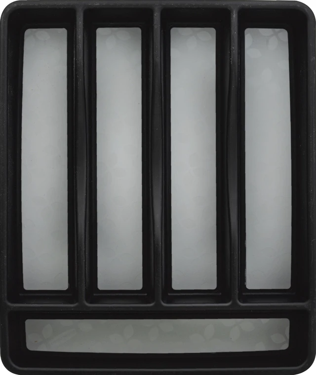 Alt view image 3 of 5 - Rubbermaid Silverware Organizer, Small, Black