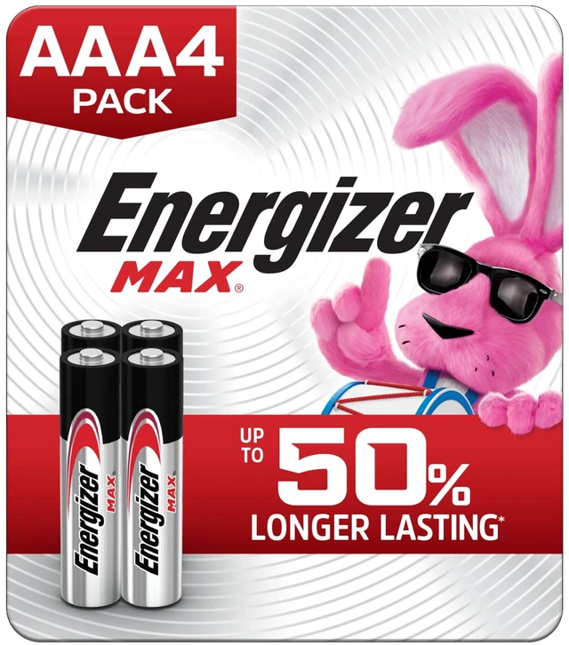 Alt view image 5 of 6 - Energizer MAX AAA Alkaline Batteries (4 Pack)
