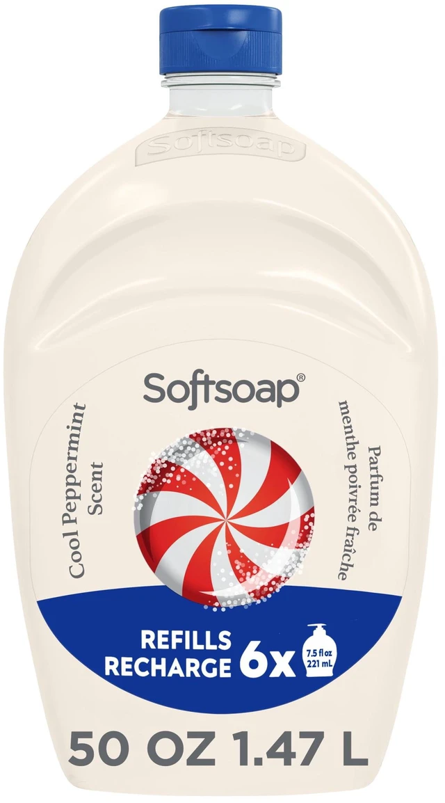 Main image of Softsoap 50 fl oz Limited Edition Liquid Hand Soap, Cool Peppermint Scent