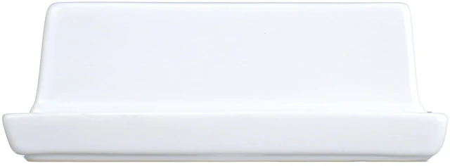 Main image of Mainstays Stoneware Butter Dish with Lid, White