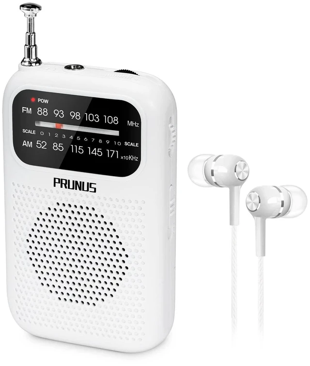 Main image of PRUNUS J-777 AM/FM Pocket Radio, Portable Personal Radio