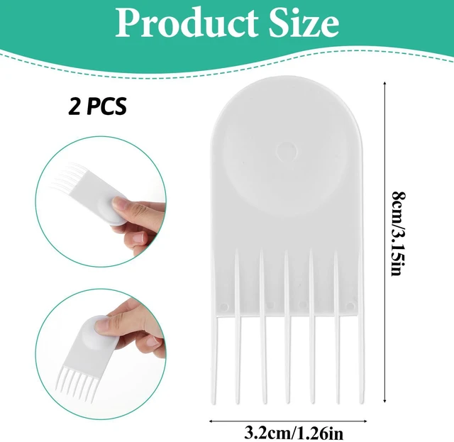Alt view image 6 of 7 - 2 Pcs Cleaning Brush and Comb for Fullstar Vegetable Chopper, Vidalia Chop Wizard