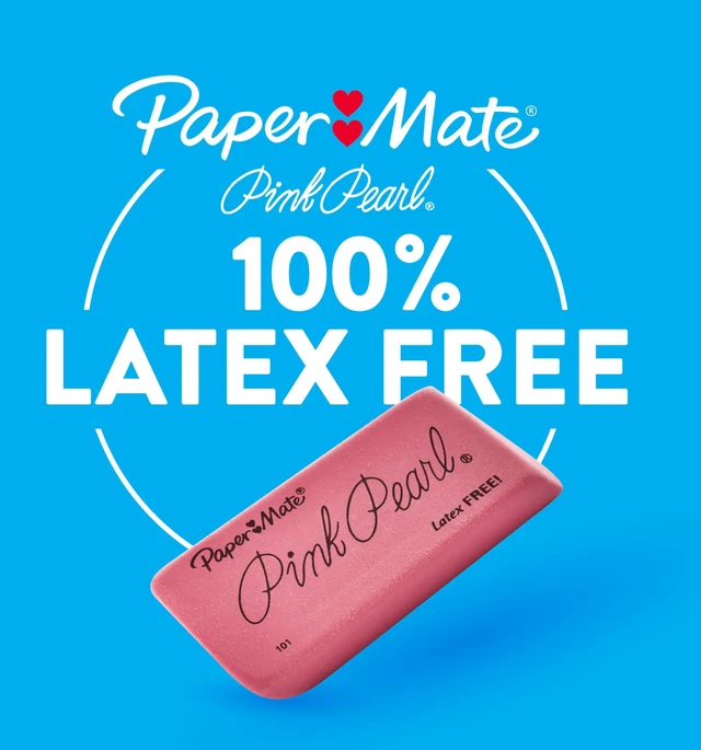 Alt view image 6 of 7 - Paper Mate Pink Pearl Erasers Medium 24 Count