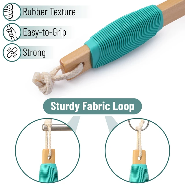 Alt view image 3 of 6 - Slick 17-Inch Long Handle Back Lotion Applicator