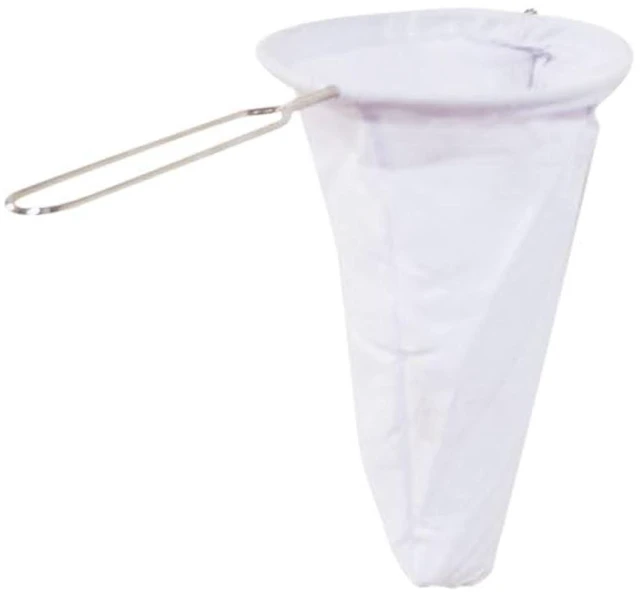 Main image of Traditional Thai Style Reusable Cloth Tea/Coffee Filter Sock - 3.0Inches, Pour over Dripper Strainer