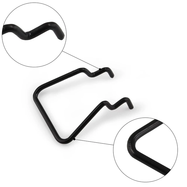 Alt view image 5 of 7 - Waziaqoc 16PCS Pegboard Plier Holders, Black