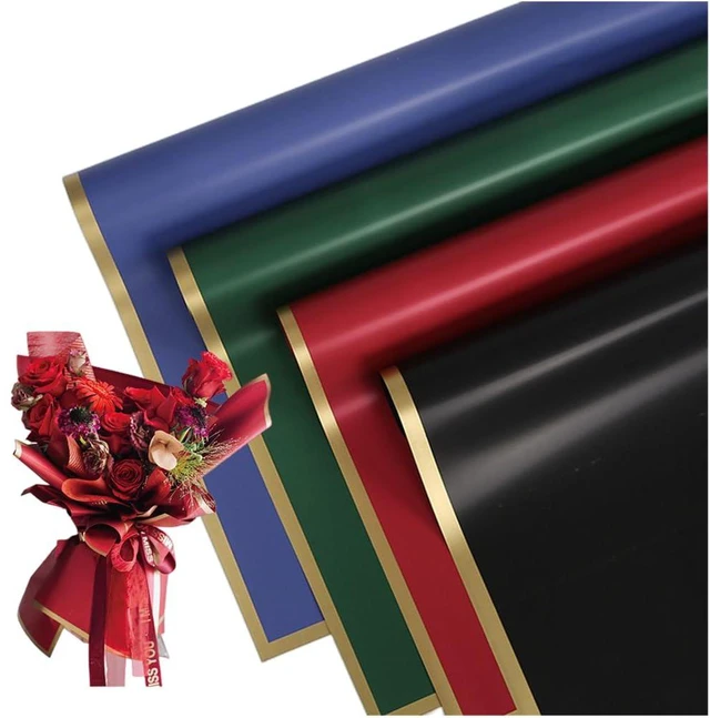 Main image of 20 Sheets Waterproof Fresh Flowers Florist Bouquet Wrapping Paper