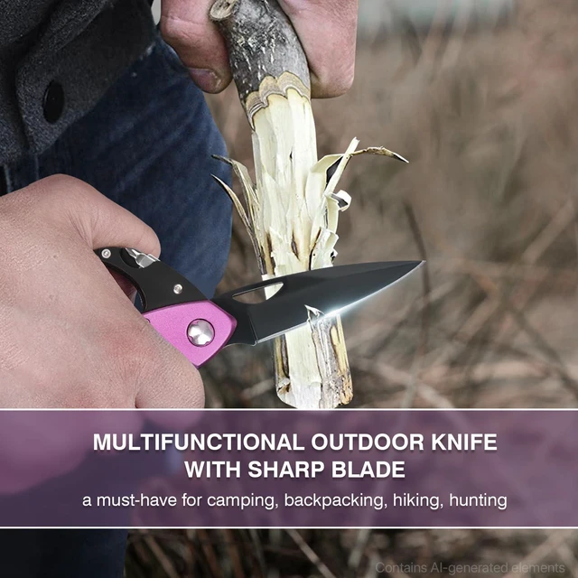 Alt view image 5 of 6 - FUNBRO Pink Multitool Carabiner with Bottle Opener and Screwdriver