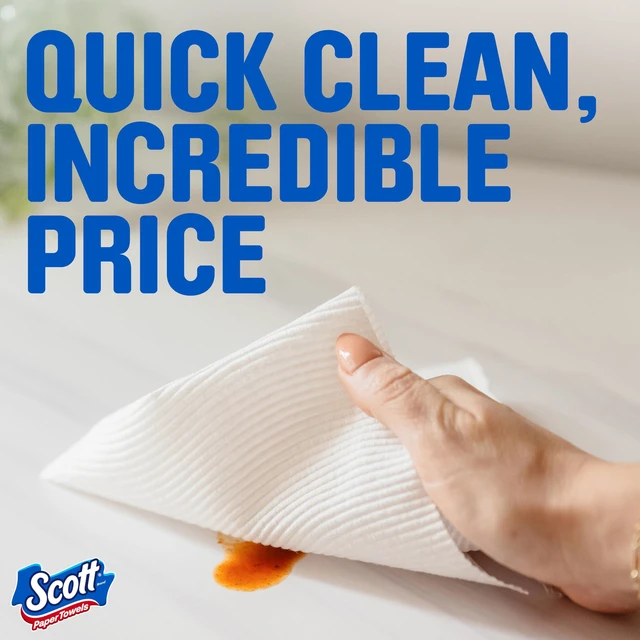 Alt view image 2 of 6 - Scott Paper Towels Choose-A-Sheet 6 Double Rolls 108 Sheets per Roll