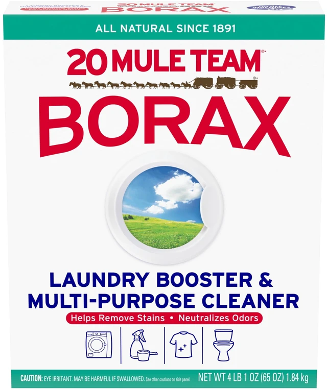 Main image of 20 Mule Team All Natural Borax Laundry Detergent Booster & Multi-Purpose Household Cleaner, 65 oz