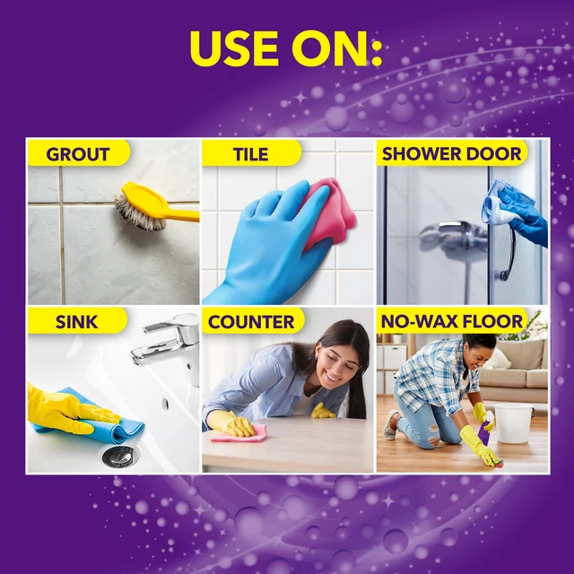 Alt view image 2 of 5 - OxiClean Plus Bleach No Drip Foam Mold & Mildew Bathroom Stain Remover 30 oz