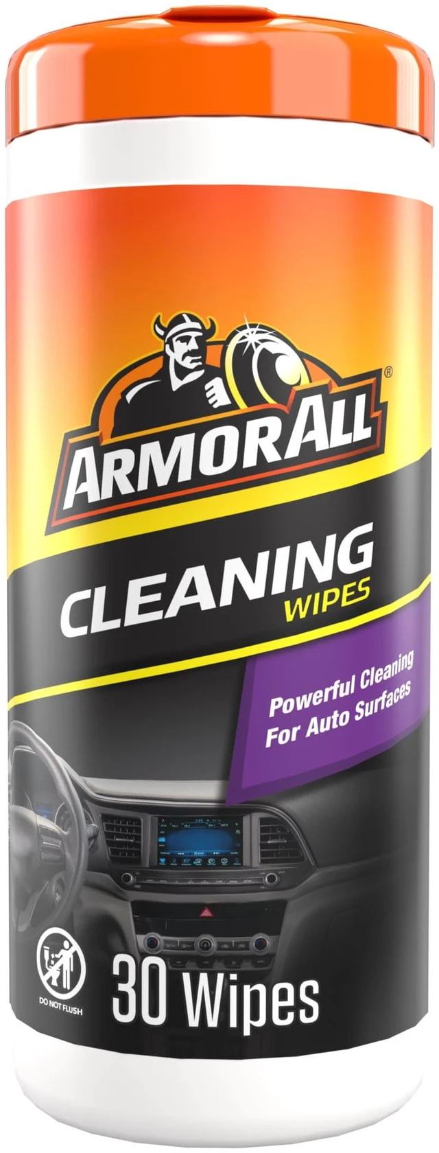 Main image of Armor All Interior Car Cleaning Wipes, 30 Count