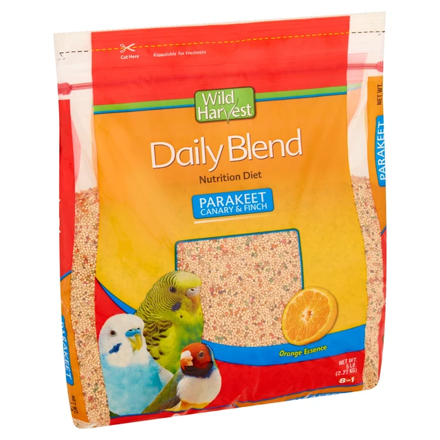 Alt view image 6 of 7 - Wild Harvest Daily Nutrition Blend for Parakeet, Canary & Finch, 5 lb