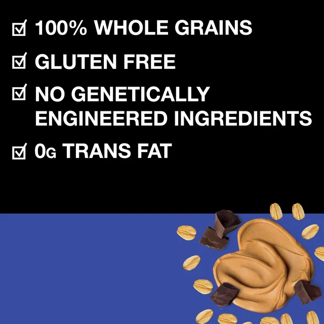 Alt view image 2 of 6 - KIND Breakfast Peanut Butter Banana Dark Chocolate Gluten Free Protein Snack Bars, 1.76 oz, 6 Count