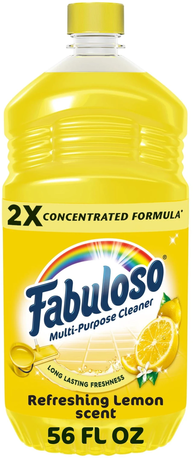 Main image of Fabuloso 2X All Purpose Cleaner, No Rinse Floor Cleaner, Refreshing Lemon Scent, 56 fl oz
