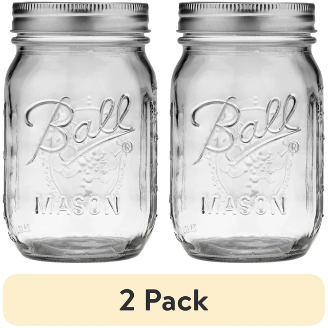 Main image of Ball Regular Mouth Pint (2-Pack)