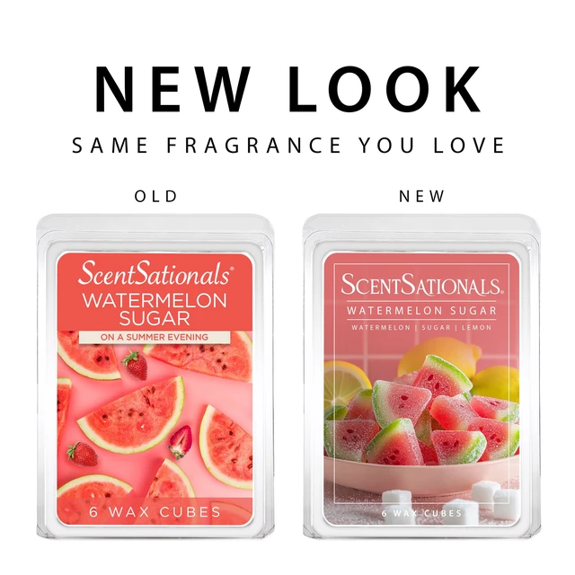 Alt view image 2 of 6 - ScentSationals Watermelon Sugar Scented Wax Melts (2 Pack, 2.5 oz)