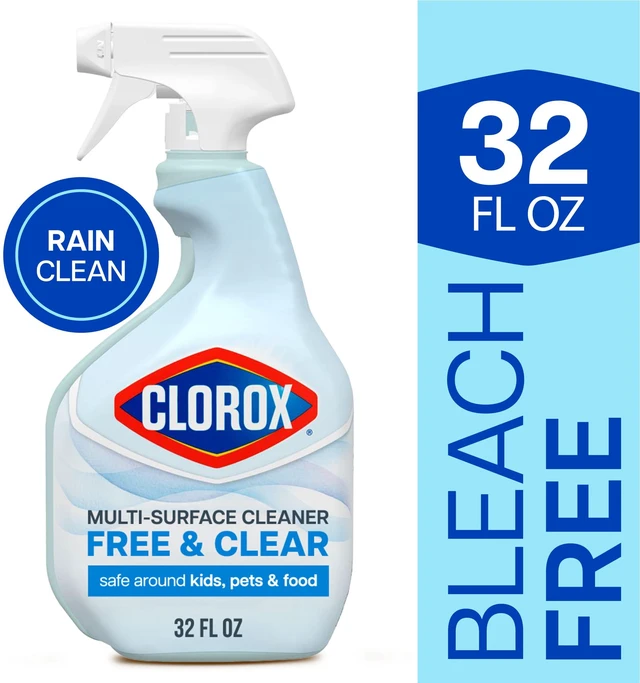Main image of Clorox Free & Clear Multi Surface Cleaner, Spray Bottle, Fragrance Free, 32fl oz