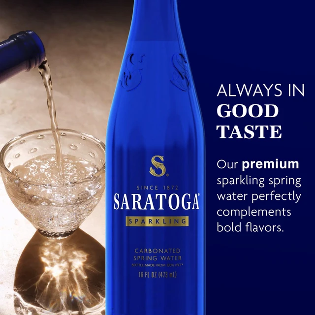 Alt view image 3 of 6 - Saratoga Sparkling Spring Water 16fl oz 6-Pack Plastic Bottles
