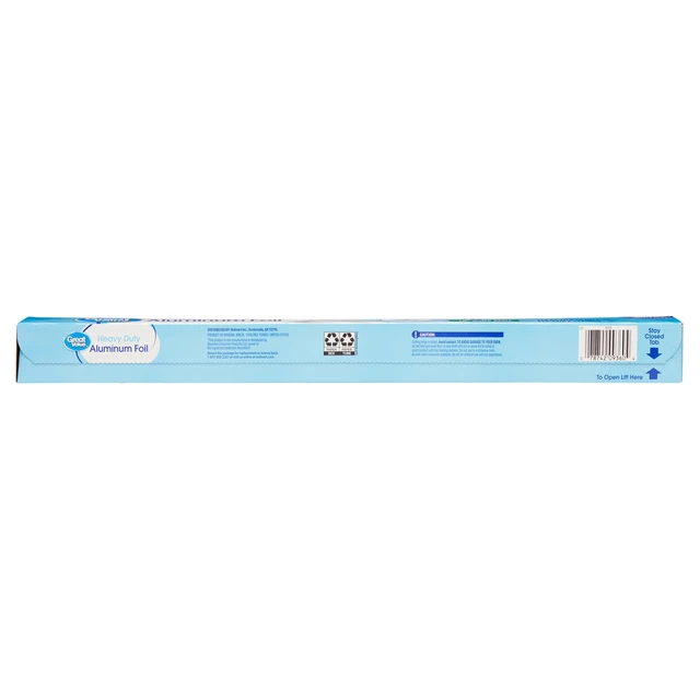 Alt view image 7 of 7 - Great Value Heavy Duty Aluminum Foil, 75sqft