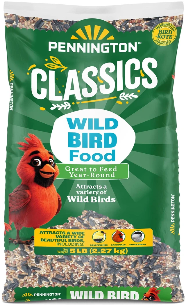 Main image of Pennington Classic Dry Wild Bird Feed and Seed, 5 lb, 1 Pack
